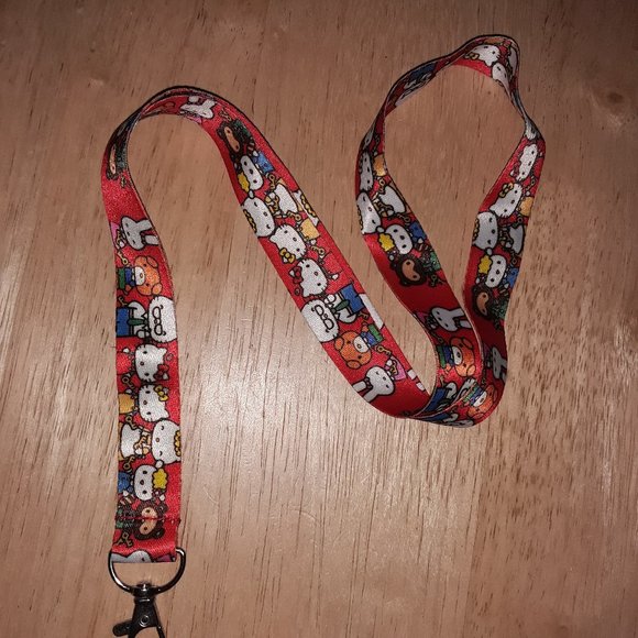 Hello Kitty Accessories - Best Japanese Anime Hello Kitty Red Lanyard